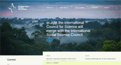 Desktop Screenshot of icsu.org